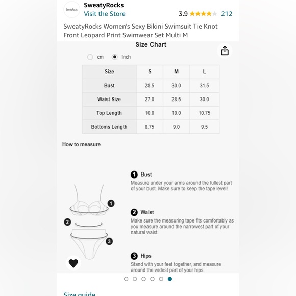 SweatyRocks Black & White Polka Dot Bikini - Picture 3 of 4